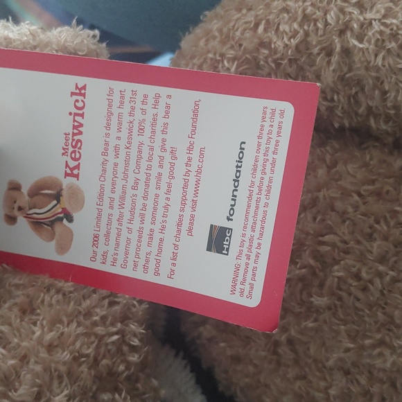 the Bay 'Keswick' holiday bear, toys 2006 - Picture 5 of 6